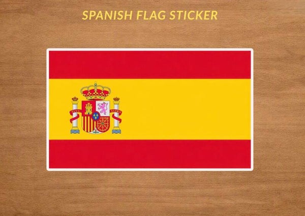 Spanish Flag Sticker
