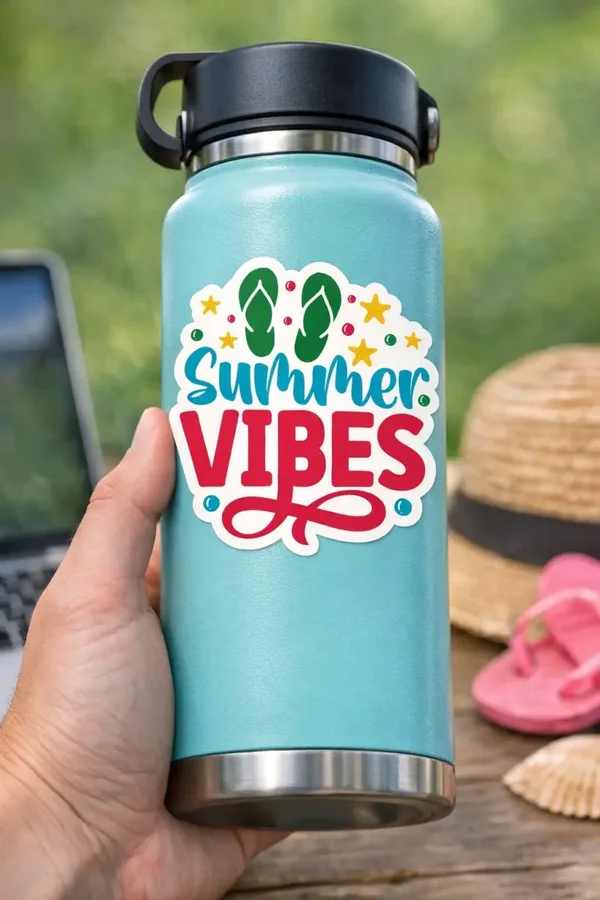 Summer Vibes Sticker