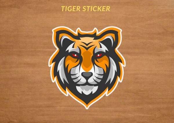 Tiger Sticker
