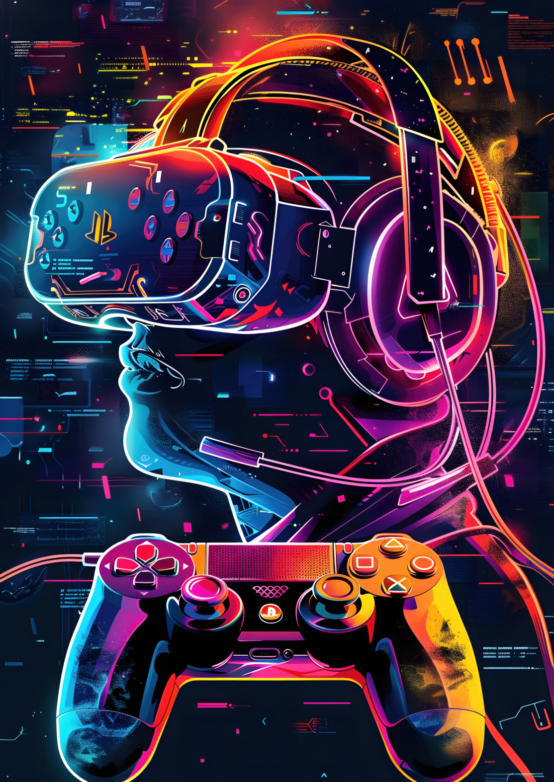 VR Gaming Experience Poster