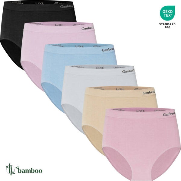 Gaubert naadloze dames bamboe hoge tailleslips 6-pack   Gaubert naadloze dames bamboe hoge tailleslips 6-pack   Gaubert naadloze dames bamboe hoge tailleslips 6-pack Gaubert naadloze dames bamboe hoge tailleslips
