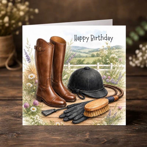 It’s a Horsey Thing Birthday Card