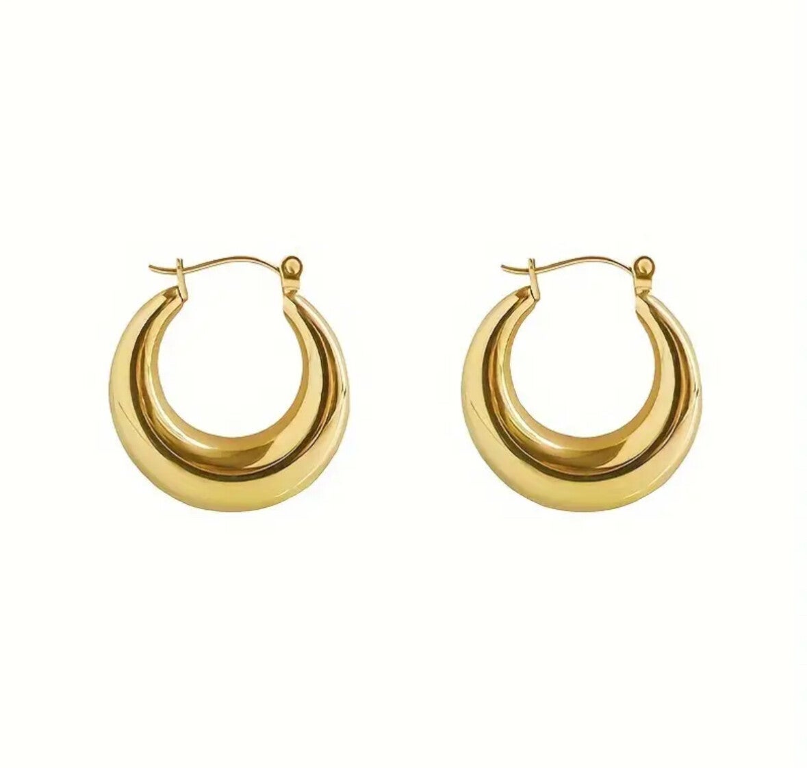 Classic hoops oorbellen