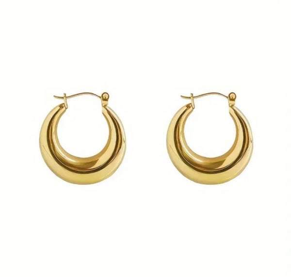 Classic hoops oorbellen