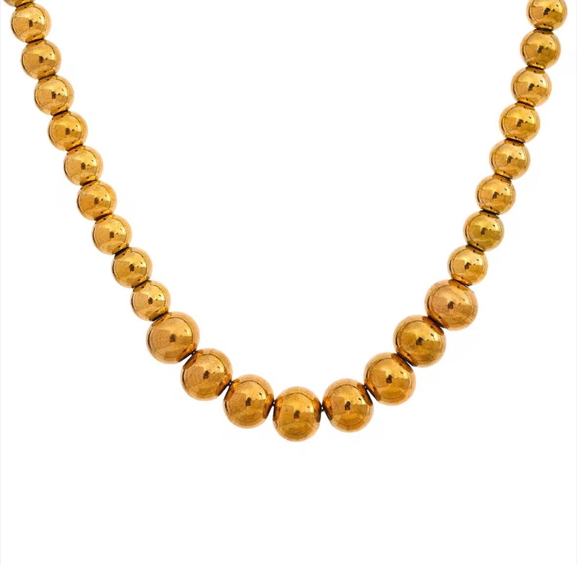 Beaded ketting