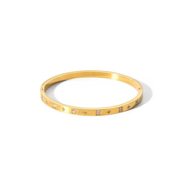 Shiny bangle armband