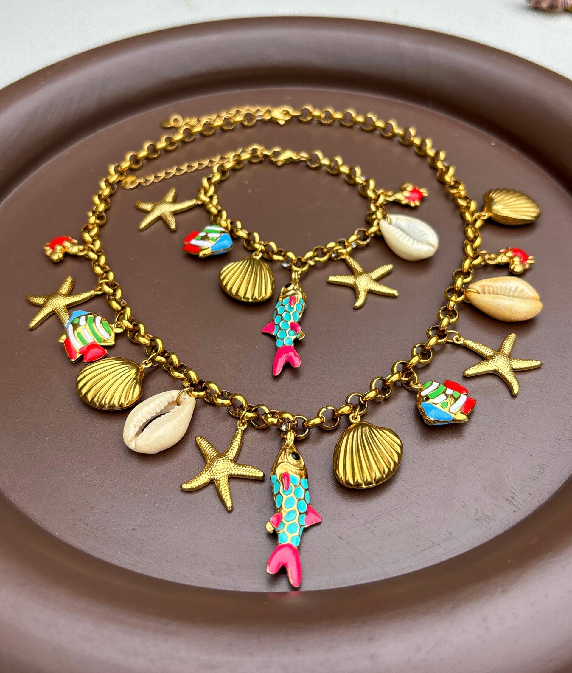 Tropical beach ketting