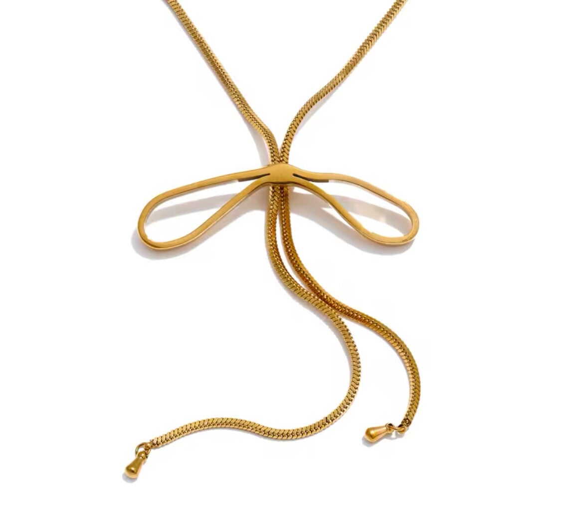 Big bow ketting