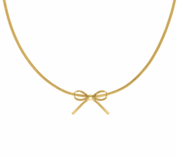 Strikjes ketting