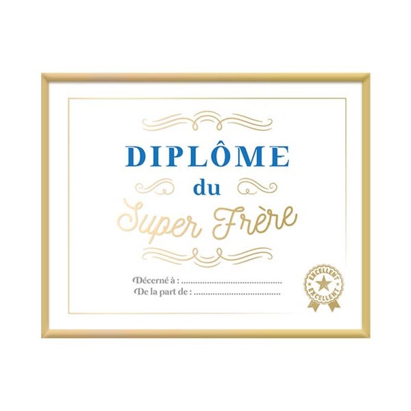 Diplome frere