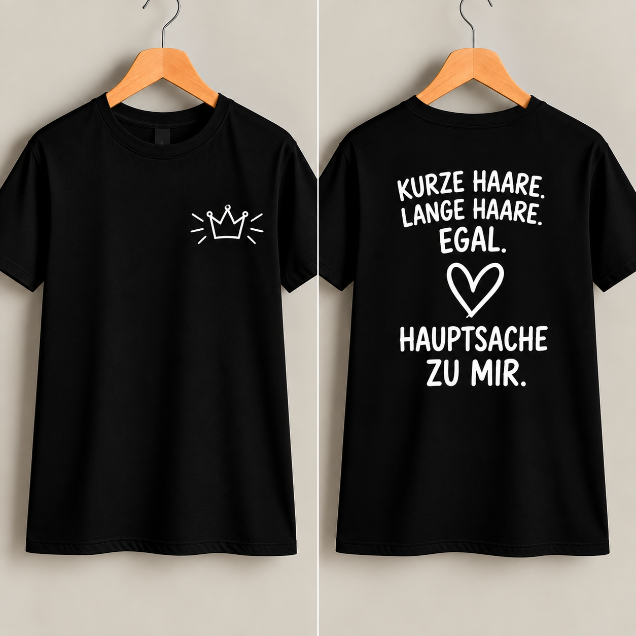 ✂️ Kurze Haare. Lange Haare. Egal. Hauptsache zu mir. ❤️ ( Unisex)
