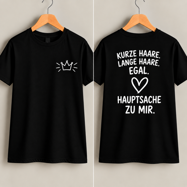 ✂️ Kurze Haare. Lange Haare. Egal. Hauptsache zu mir. ❤️ ( Unisex)