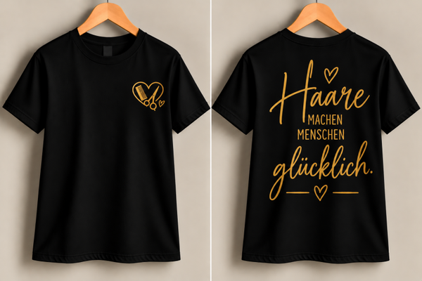✂️ Haare machen Menschen glücklich. ❤️✨ ( Unisex)