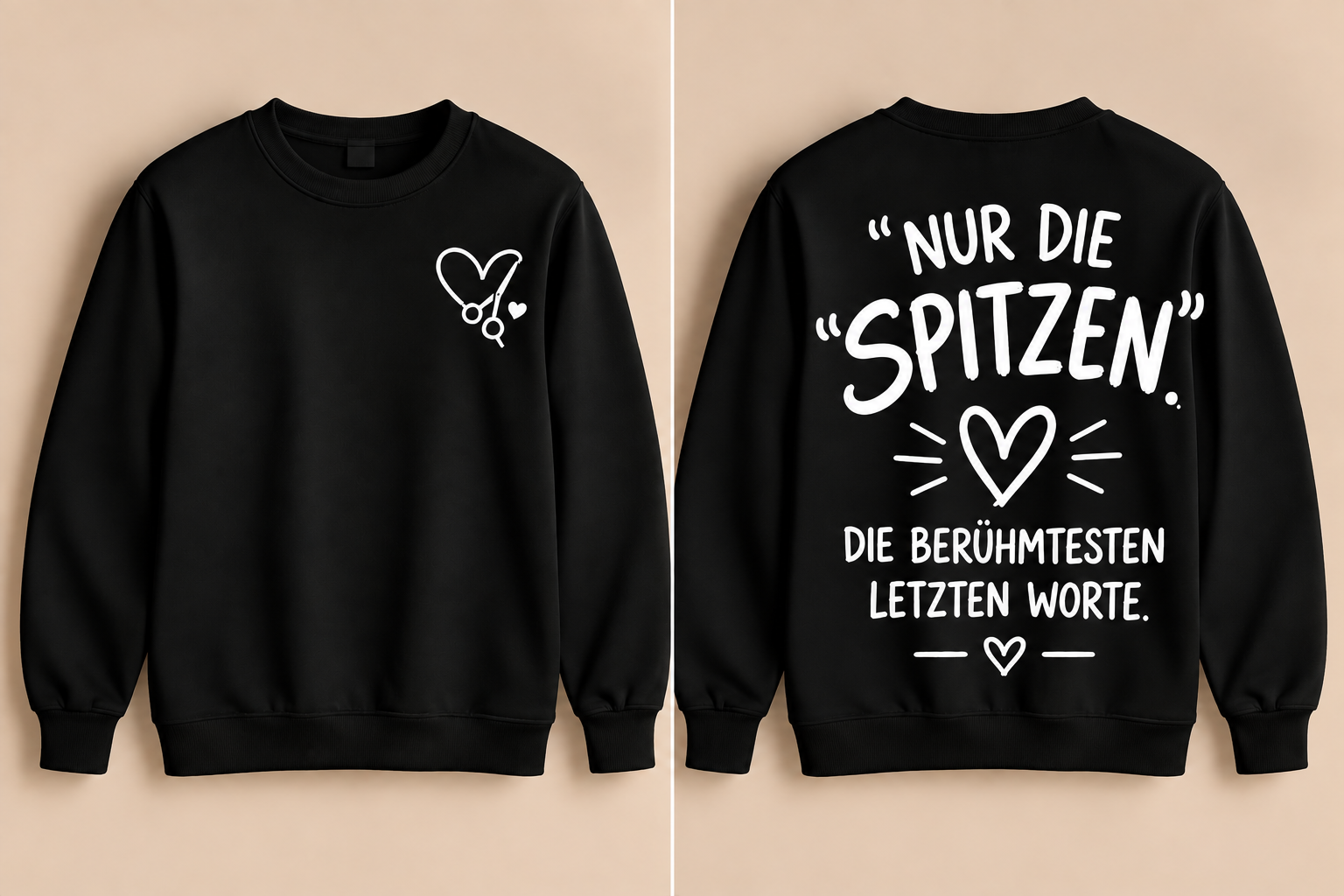 ✂️ Sweater „Nur die Spitzen“ 😂❤️