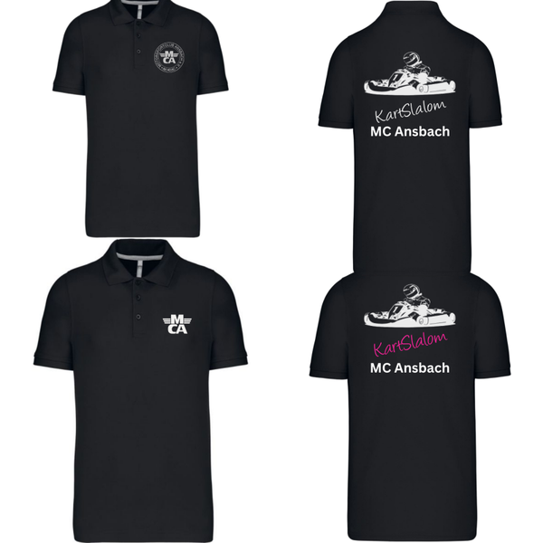 🏁 MCA Ansbach Herren Piqué Polo – Premium Heavy