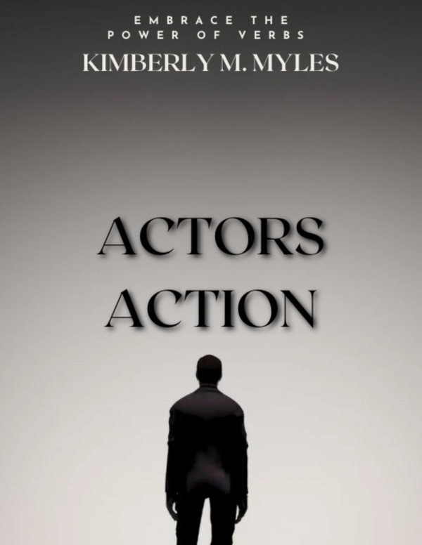 Actor's Action eBook (Don't just feel it! Do it!)