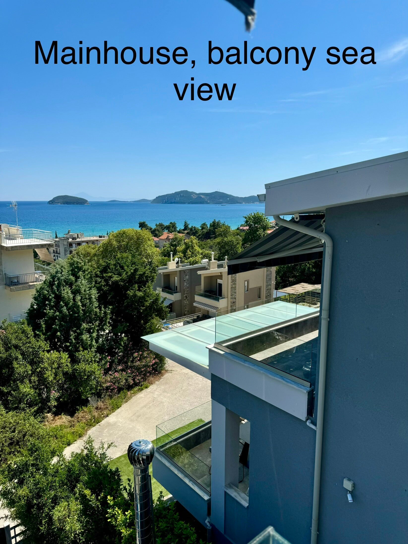 maisonette house with seaview