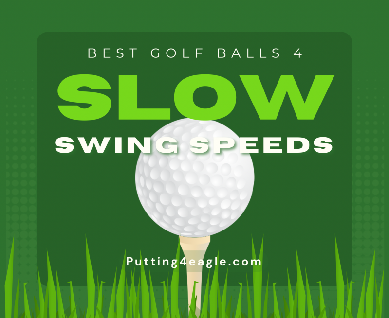 Top 3 golf balls for slower swing speeds to increase driver distance off the tee.