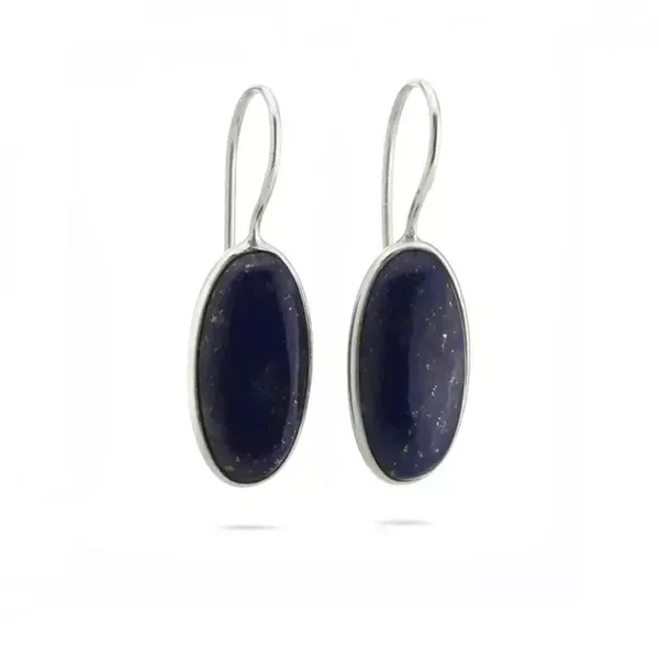 Oorbellen Lapis Lazulli zilver