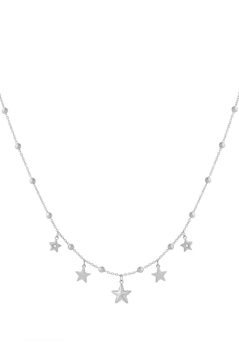 Ketting 'starlight' zilver