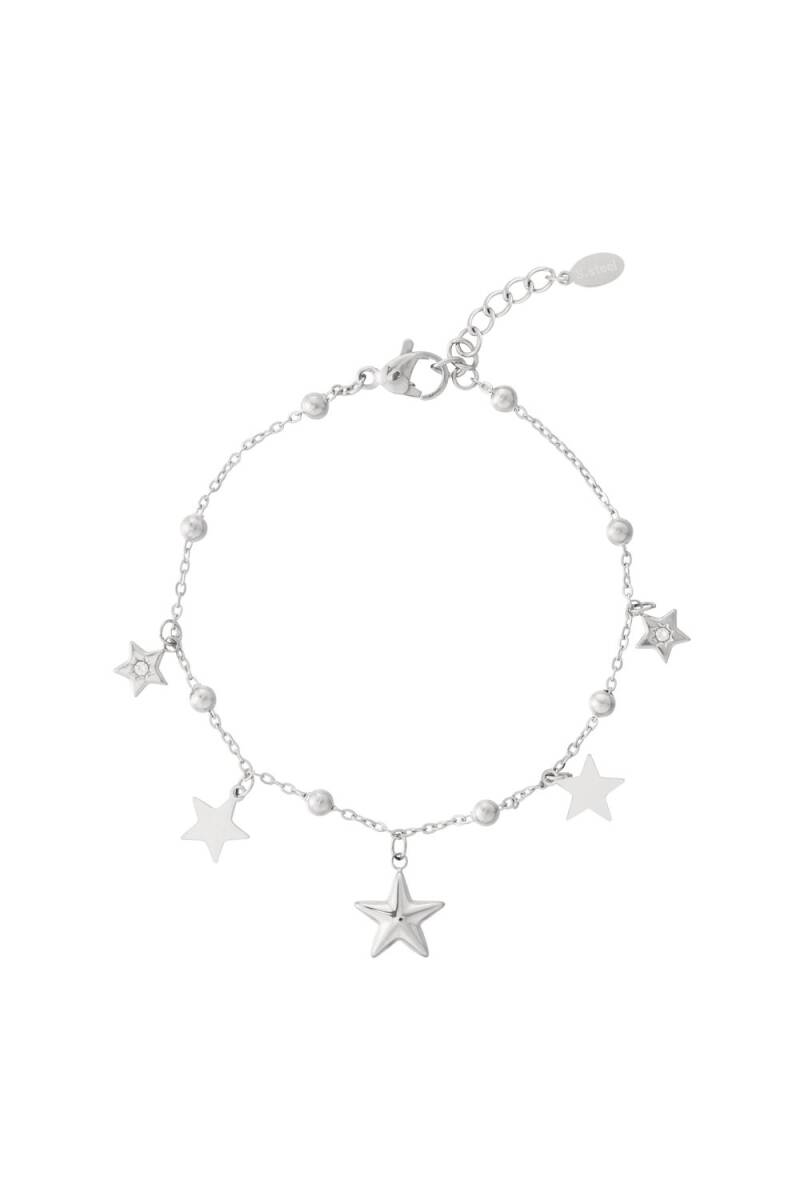 Armband 'stars' zilver