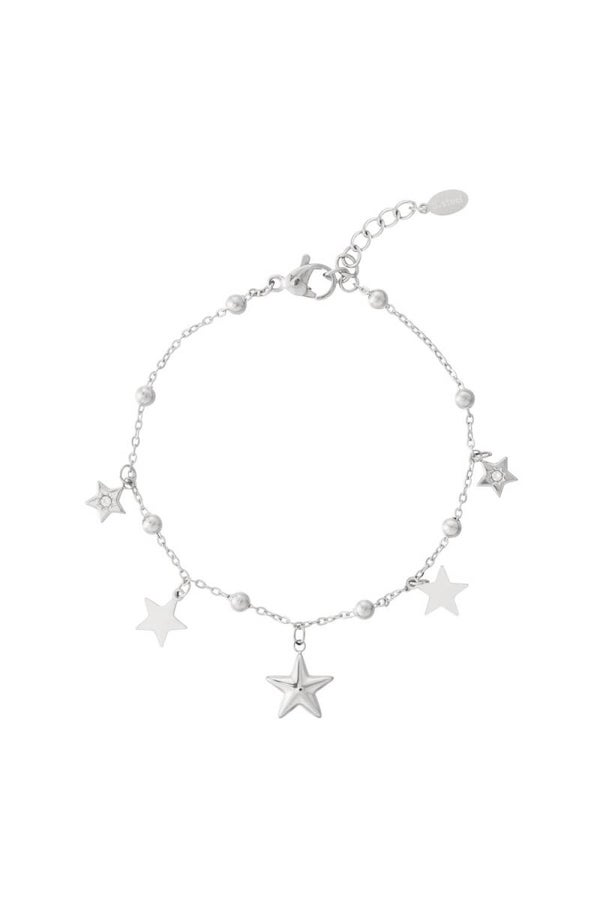 Armband 'stars' zilver