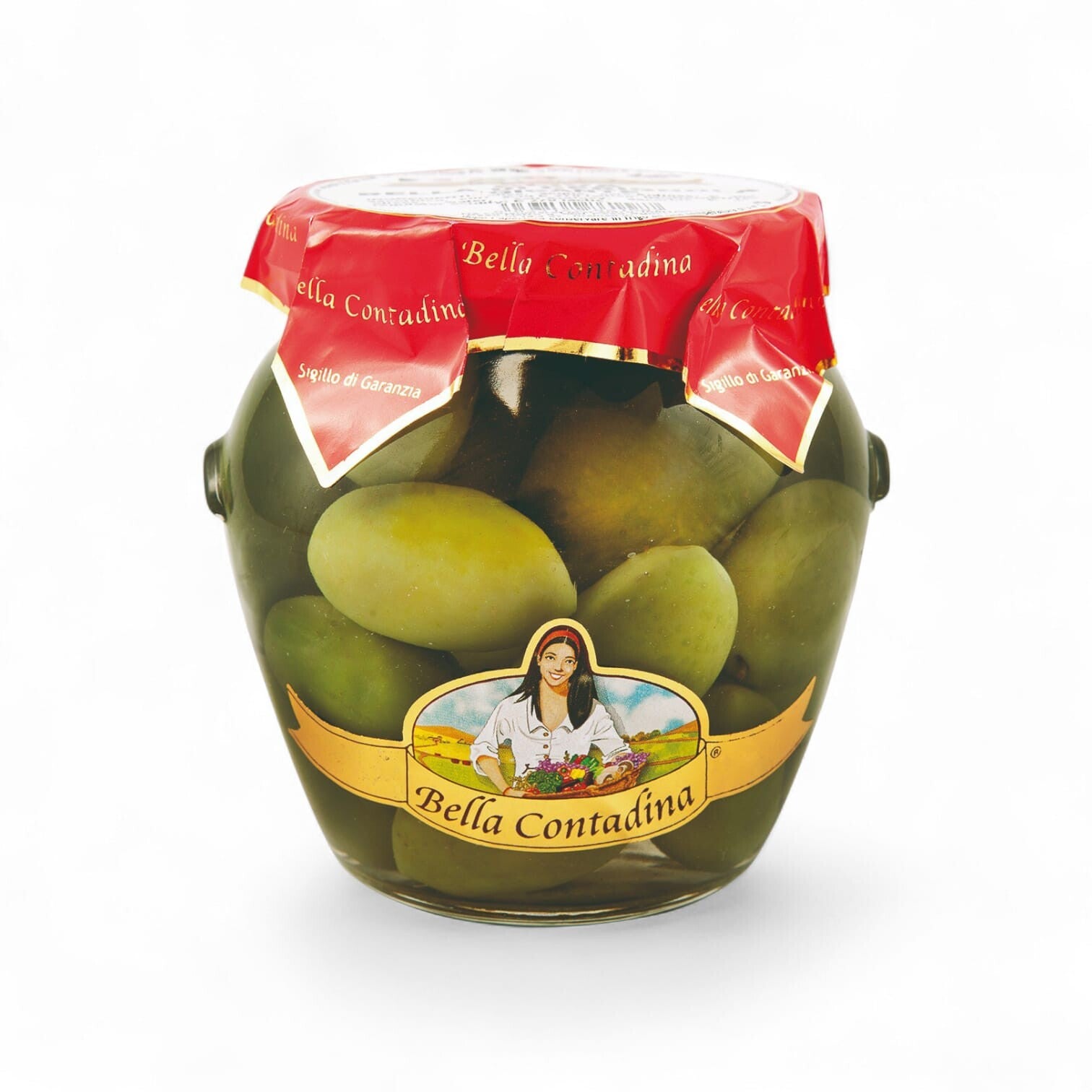 OLIVE BELLA DI CERIGNOLA VERDE IN SALAMOIA 580 ML VASO ORCIO