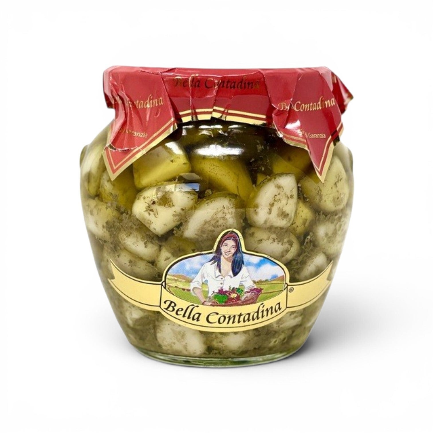 Aglio al pesto verde in olio vaso orcio da 580 ml