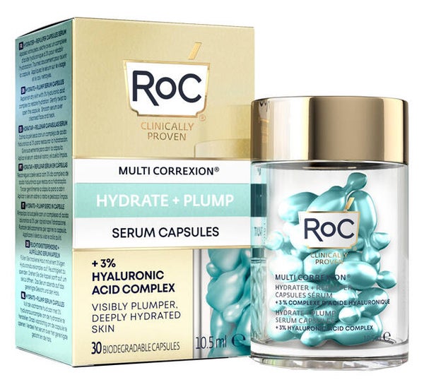 Roc Multi Correxion Hydrate & Plump Siero Idratante 30 capsule