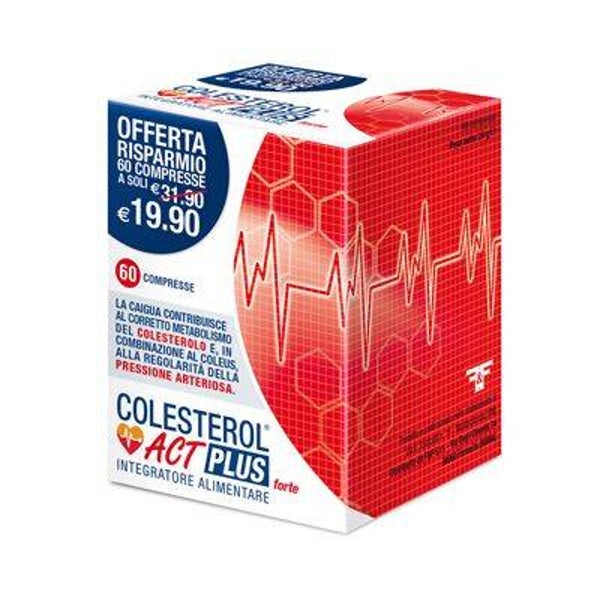 Colesterol act plus forte 60 compresse