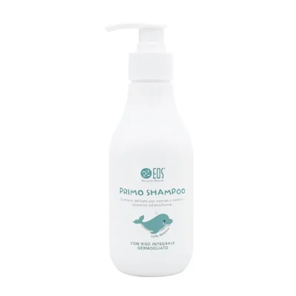 Eos Il Mondo di Babu - Primo Shampoo Delicato per Neonati e Bambini, 200ml