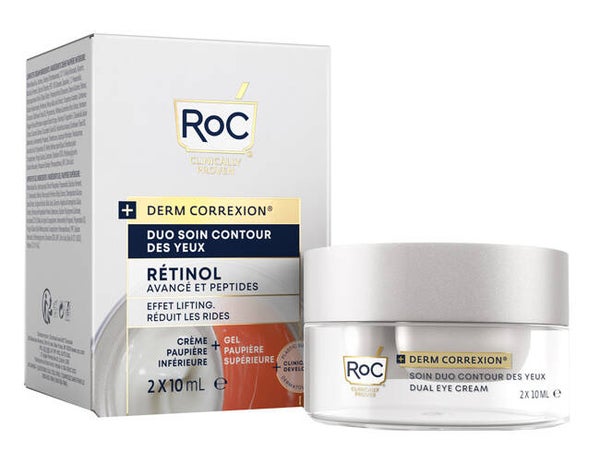 RoC Derm Correxion Crema Contorno Occhi Anti-Rughe 10+10ml