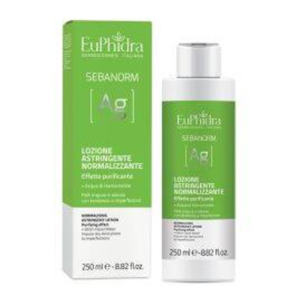 Euphidra Sebanorm Ag Lozione Astringente/Normalizzante 250ml