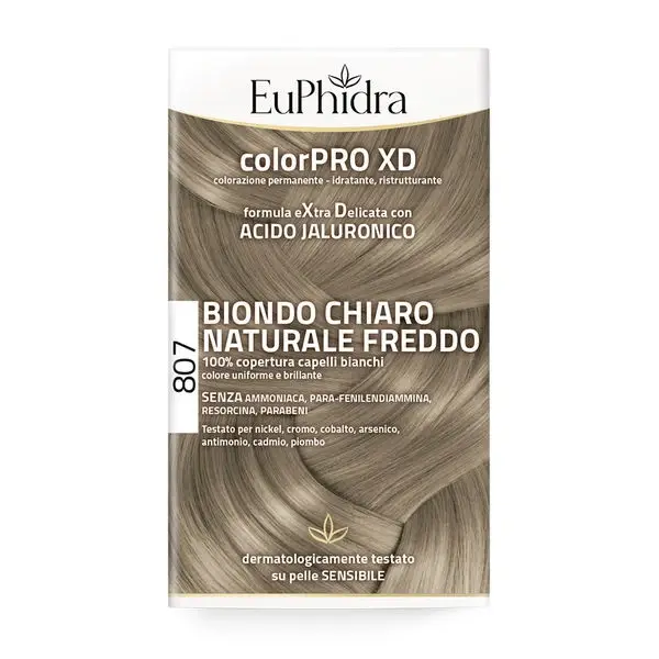 EuPhidra ColorPRO XD  807 Biondo Chiaro Naturale Freddo