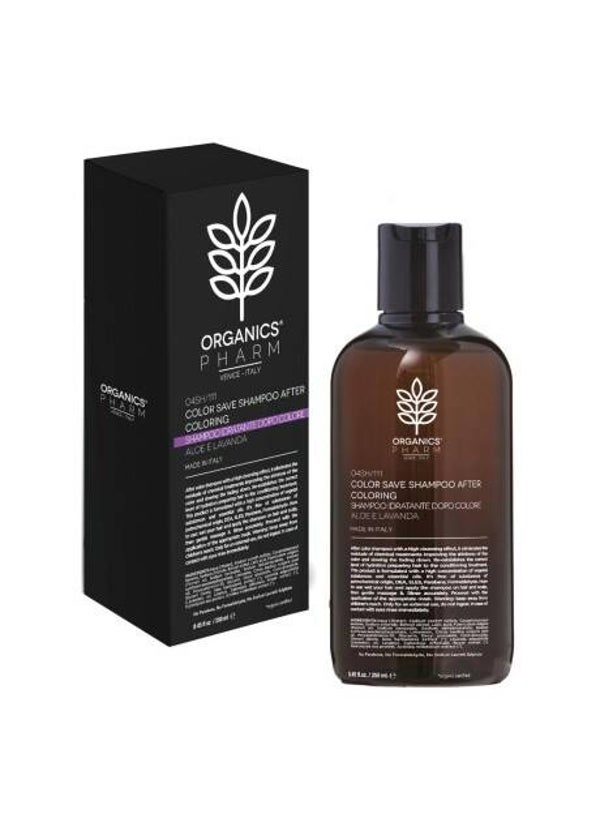 ORGANICS PHARM COLOR SAVE SHAMPOO AFTER COLORING ALOE E LAVANDA