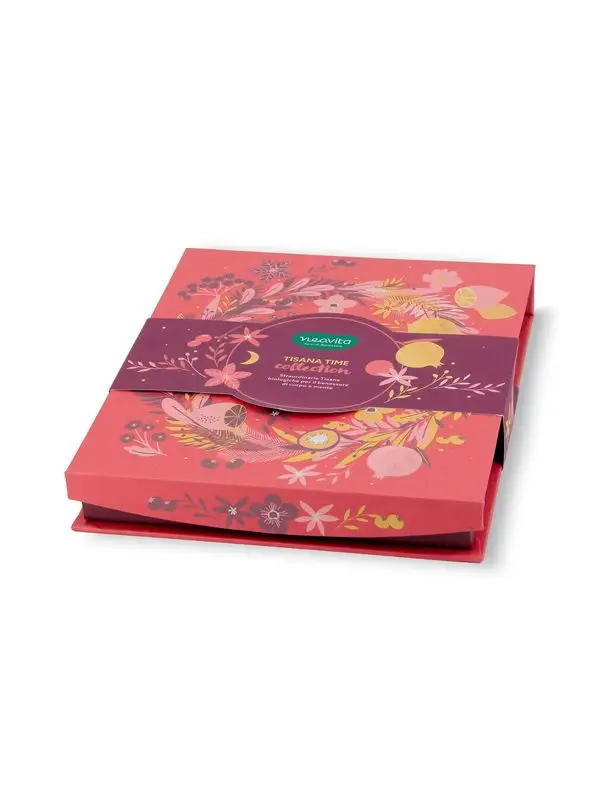 Neavita Cofanetto Quadrato Rosa Tisana Time Collection 27 Filtri Biologici