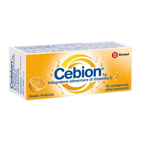 Cebion Effervescente Vitamina C Arancia 10 Compresse: rinforza il tuo sistema immunitario