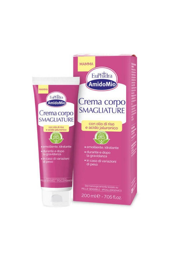 Euphidra AmidoMio - Crema Corpo Smagliature Emolliente Idratante, 200ml