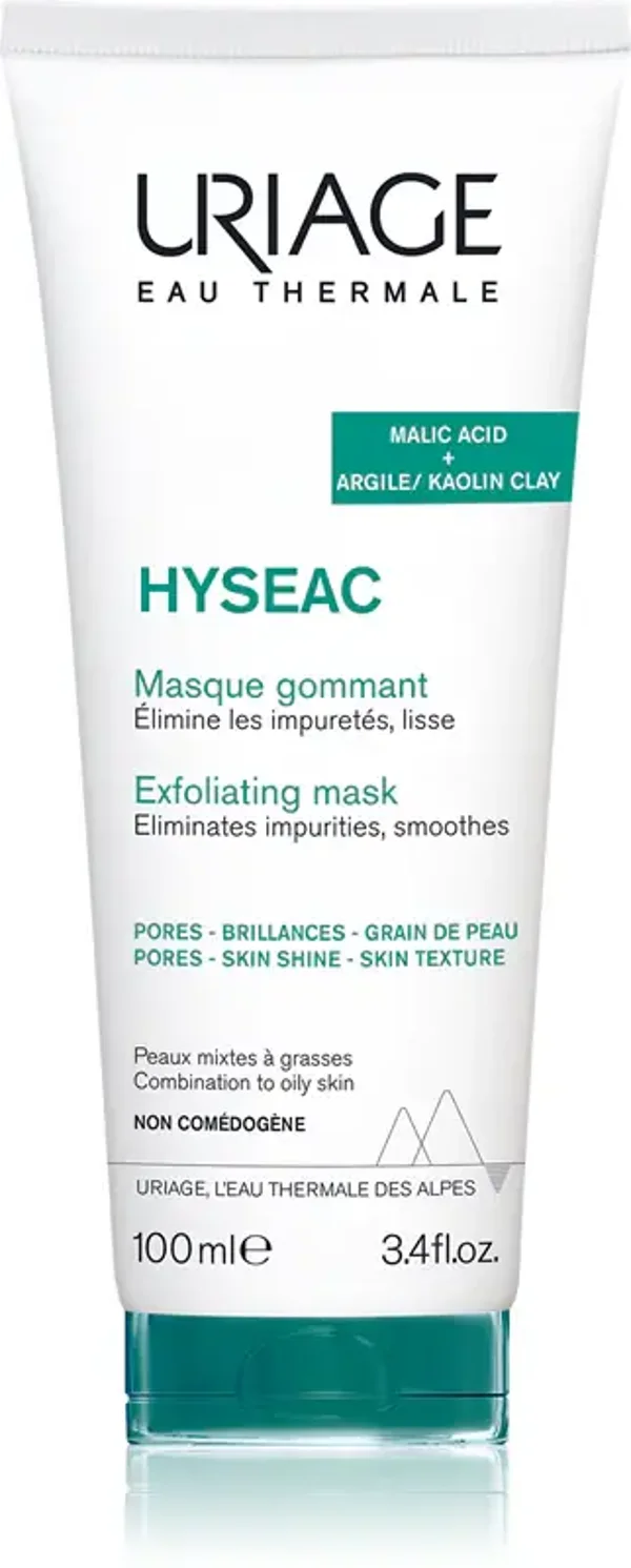 Uriage Hyséac - Maschera Gommage Pelle Grassa o a Tendenza Acneica