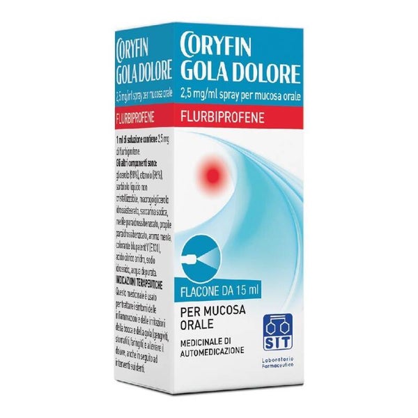 CORYFIN GOLA DOLORE Spray per Mucosa Orale