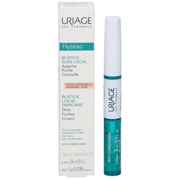 Hyséac Bi-Stick Correttore Viso Anti-Imperfezione 1g + 3ml, Trattamento Viso Correttivo