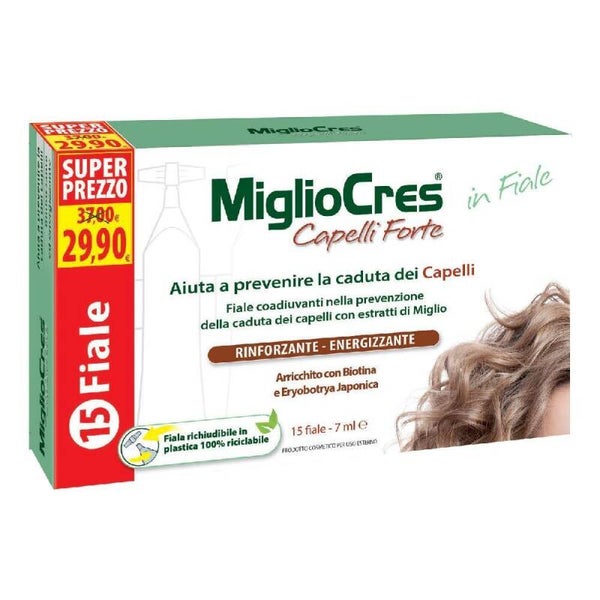 Migliocres Capelli Forte 15 Fiale X 7 Ml