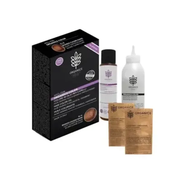 Organics Pharm Tinta per capelli 8/4 Biondo Chiaro Rame