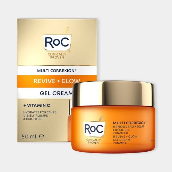 Roc Multi Correxion Revive&Glow Crema Viso Gel Illuminante 50 ml