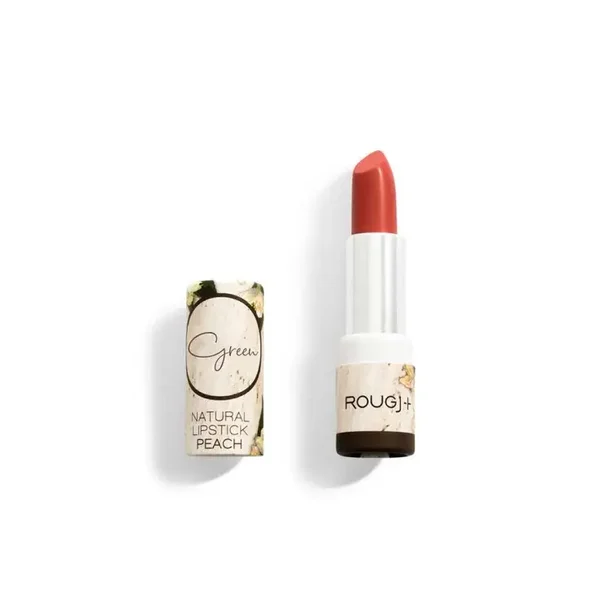 Rougj Green Natural Lipstick Rossetto Color Pesca