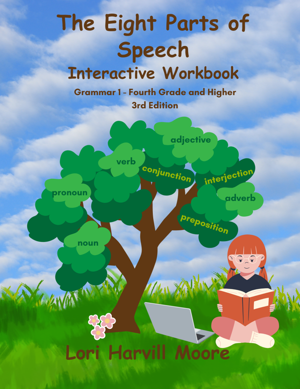The Eight Parts of Speech - Interactive Workbook
