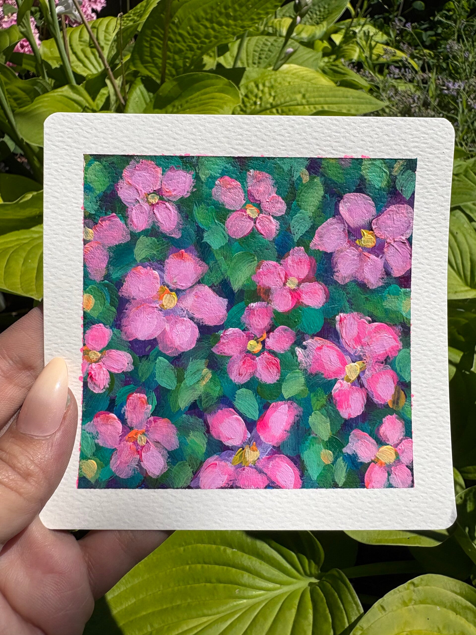 Soft Green and Pink #2