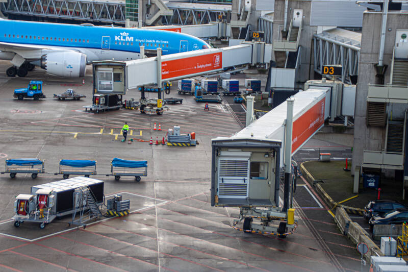 Schiphol Airport, februari 2025