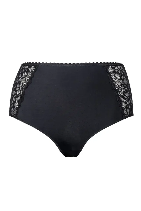 M367 Plaisir Annette Maxi Slip Zwart - Maten 42 t/m 56