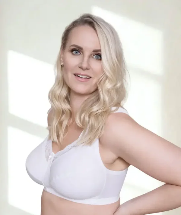 M999 Plaisir Embrace Bh zonder beugel – Wit – Maten C 80 t/m H 110